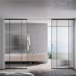 Narrow Aluminum Stile and Rail Multislide Glass Doors