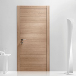 Swing Interior Wood Door Flush with Casing