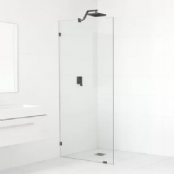 Frameless Fixed Glass Shower Partition