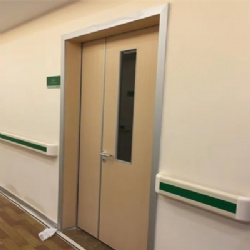 Hospital Interior Wood Door