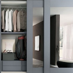 Sliding Mirrored Door for Wardrobe