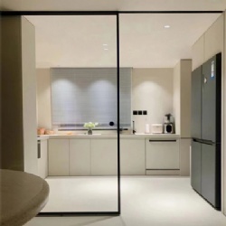 Interior Glazed Parition Slim Door